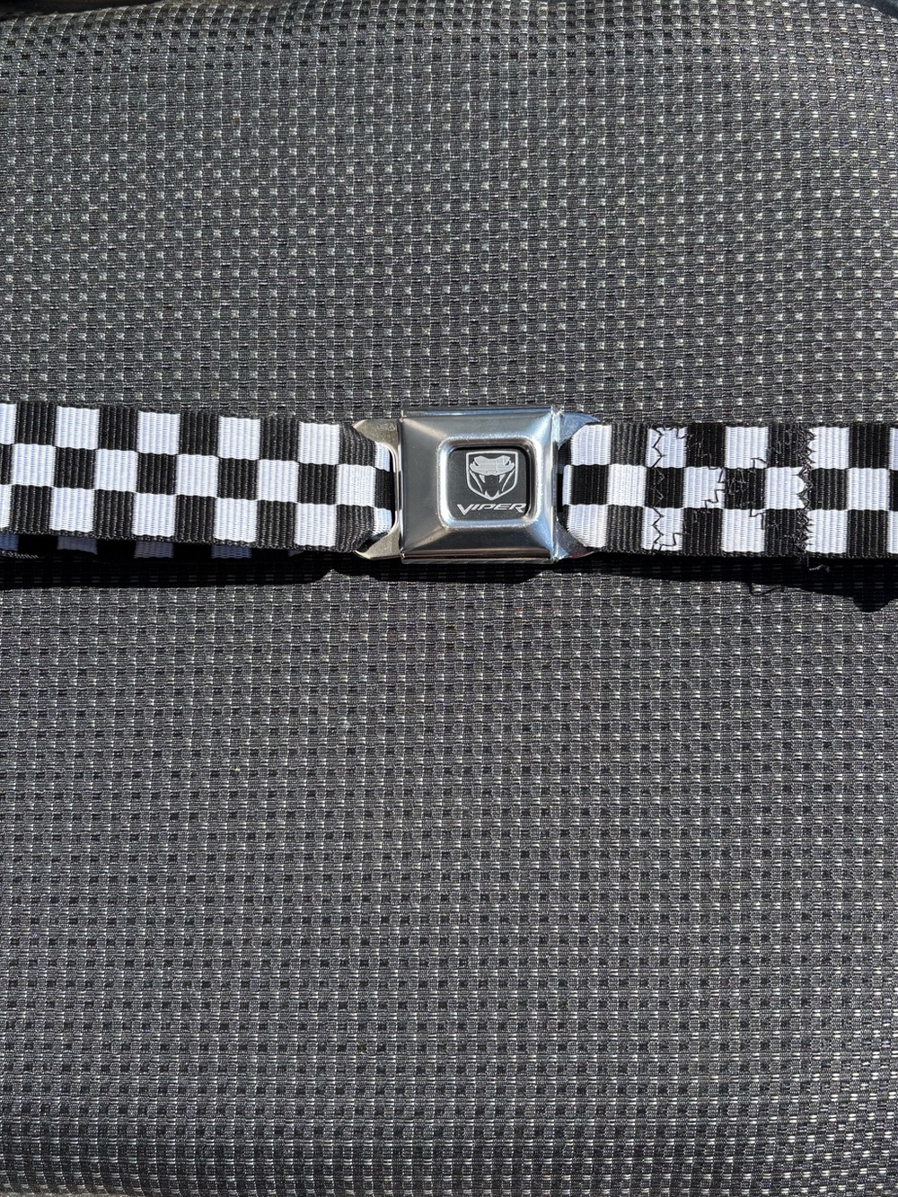 Viper Checkerboard Buckledown Belt